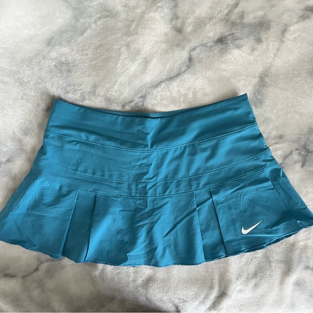 Nike Pleated Tennis Skirt Blue